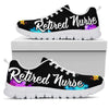 Retired Nurse Art 2 Sneakers, Running Shoes, Shoes For Women, Shoes For Men, Custom Shoes, L- Love Sneakers