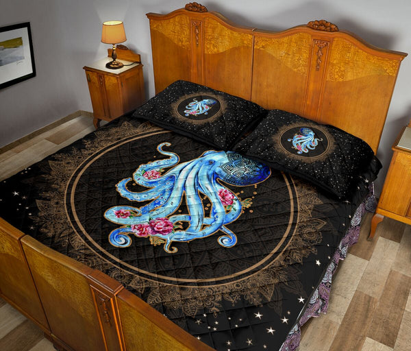 Quilt Bed Set - Octopus 15 - Love Quilt Bedding Set