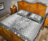 Owl Metal Diamond Light Style Quilt Bed Set - Love Quilt Bedding Set