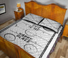 Hockey Happy Place - Quilt Bed Set - Nnd - Love Quilt Bedding Set