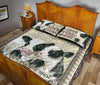 Quilt Bed Set - Cow - I Love You More 65 - Love Quilt Bedding Set