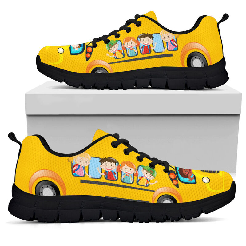 School Bus Kd Shoes Sneakers, Runni- Love Sneakers