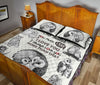 Owl Quote Style Quilt Bed Set- Love Quilt Bedding Set