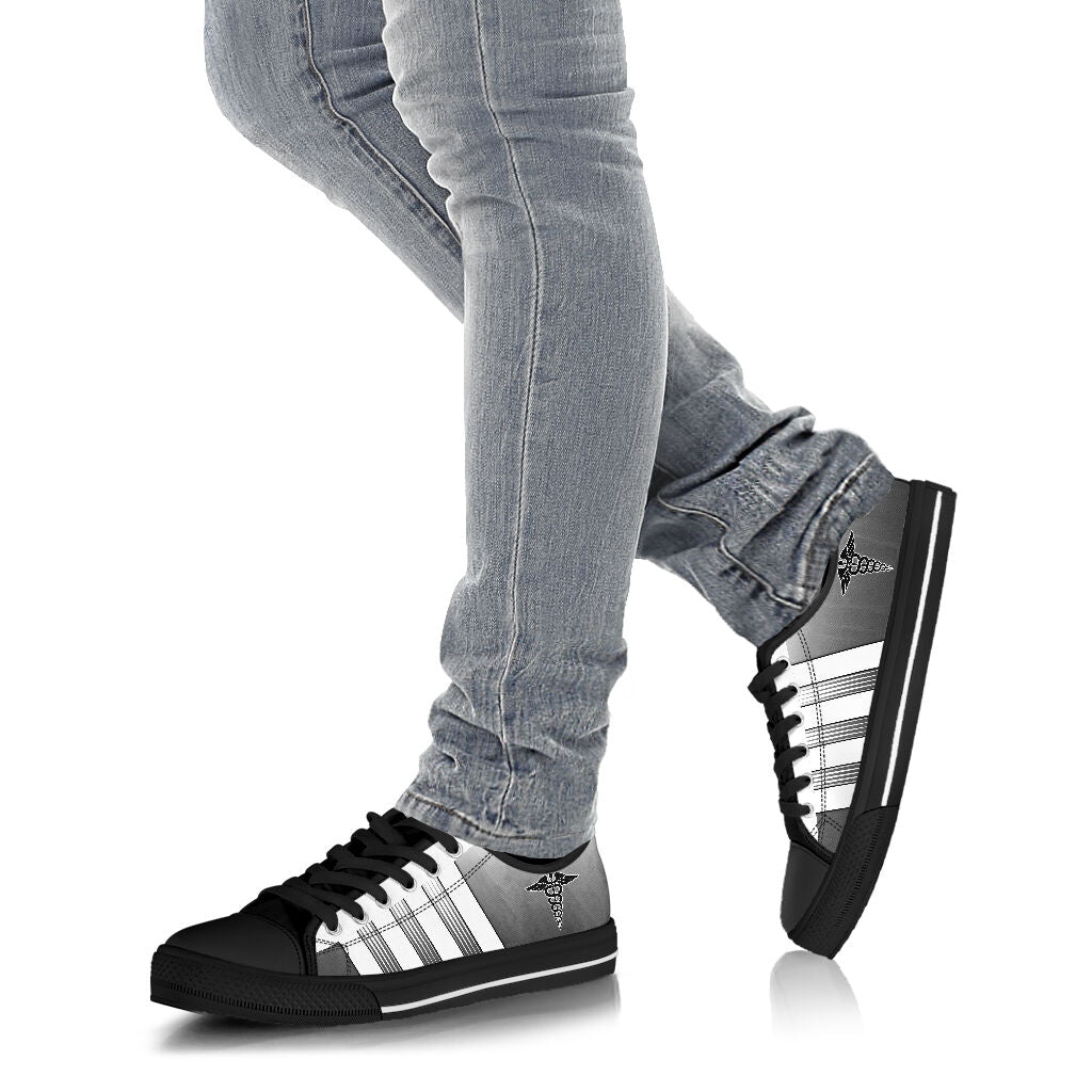 Nurse 4 Stripes - Low Top Shoe - Love Love Top Shoes