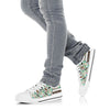 Dachshund Flower Pattern Low Top Shoes - Love Low Top Shoes