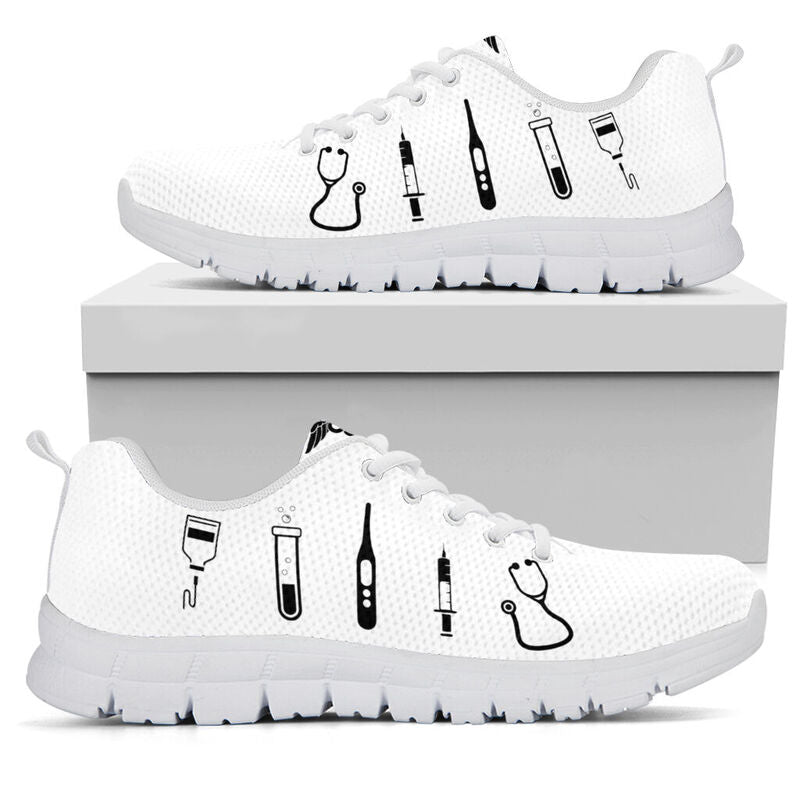 Nurse - Weapons Shoes Sneakers, Running Shoes, Shoes For Women, Shoes For Men, Custom Shoes,- Love Sneakers