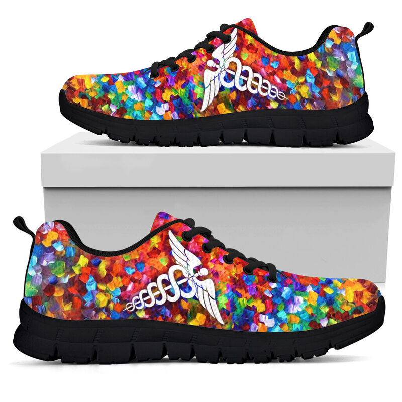 Doctor Paint Art Kd Sneakers, Running Shoes- Love Sneakers