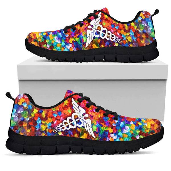 Doctor Paint Art Kd Sneakers, Running Shoes- Love Sneakers
