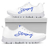 Nurse-strong White Royal Blue Sneakers, Running Shoes, Shoes For Women, Shoes For Men, Cust- Love Sneakers