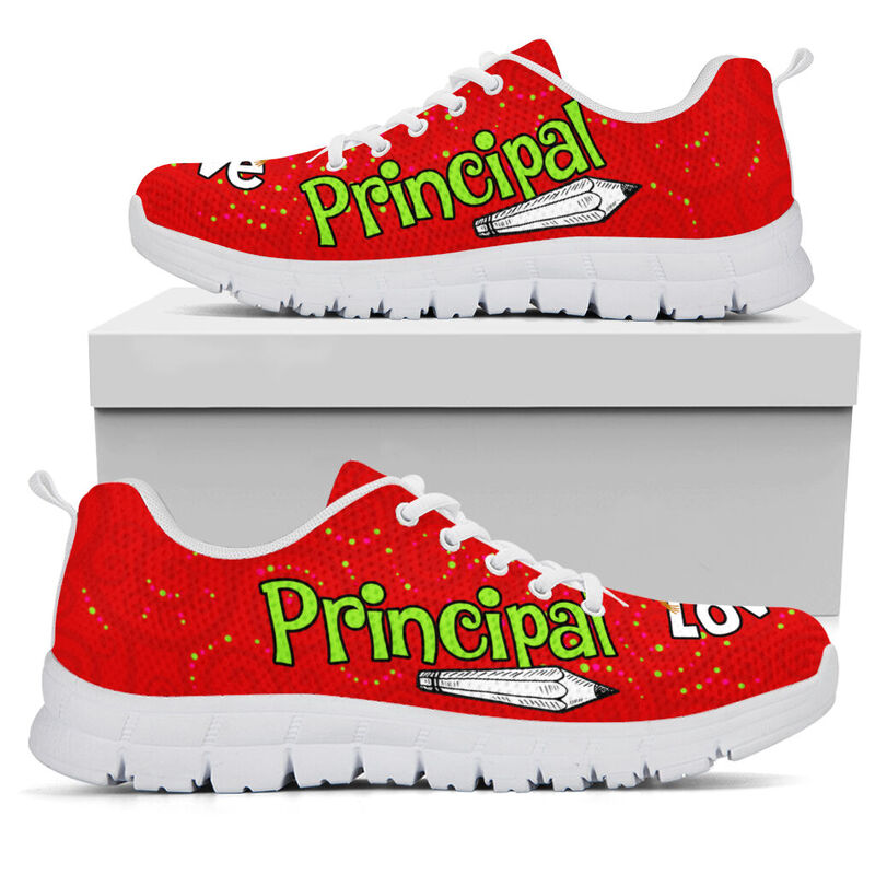 Principal Love Inspire- Red Sneakers, Runni- Love Sneakers