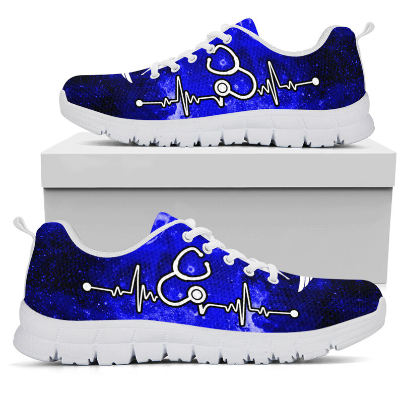 Nurse Blue Kd Sneakers, Running Shoes, Shoes For Women, Shoes For Men, Custom Shoes, L- Love Sneakers