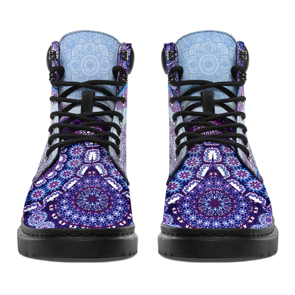 Papillon - Vintage Mandala Asboot Sky Kd Purple - Love All Season Boots