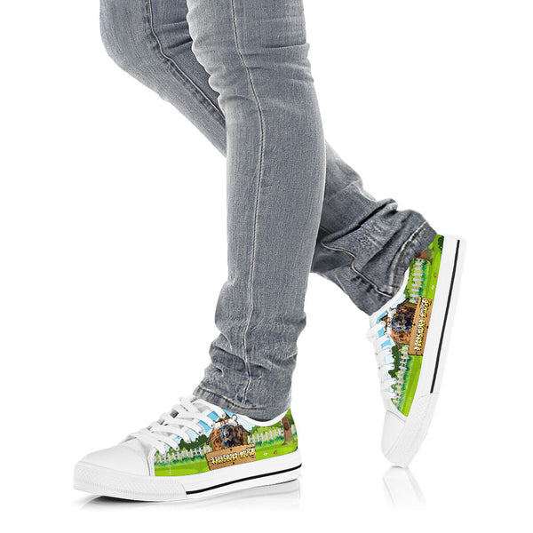 Dachshund House - Low Top Shoe - Love Love Top Shoes