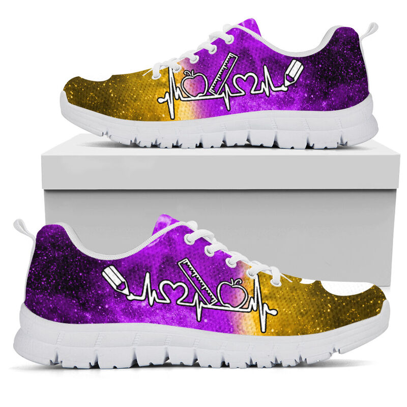 Teacher Galaxy Pg Sneakers, Running Shoes, Shoes For Women, Shoes For Men, Custom Shoes, L- Love Sneakers