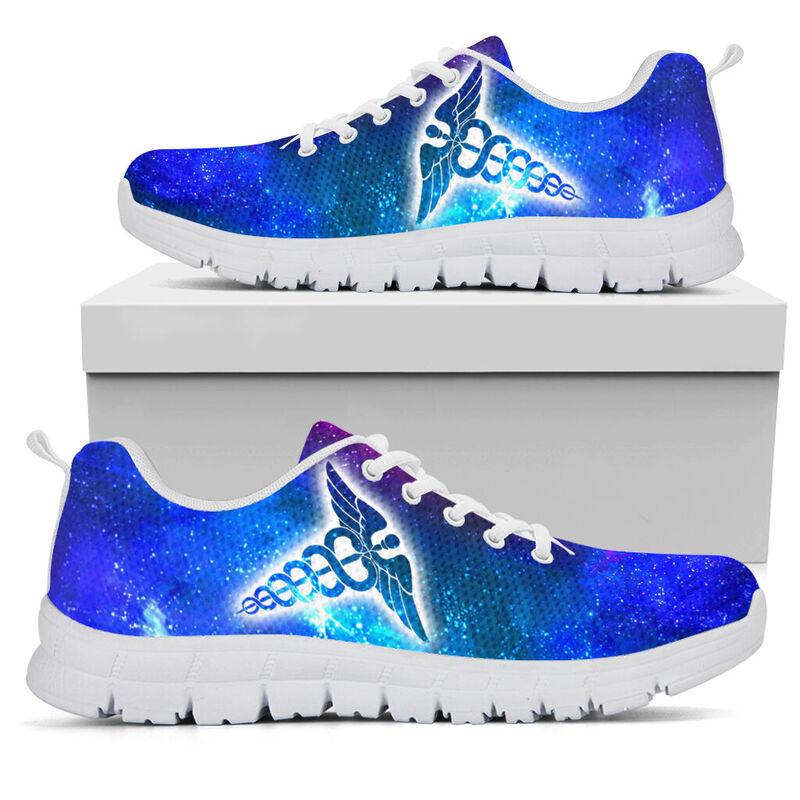 Nurse Galaxy2 Neon Kd Sneakers, Running Shoes, Shoes For Women, Shoes For Men, Custom Shoes,- Love Sneakers