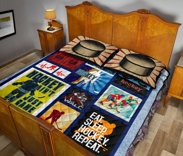 Ice Rink - Bed Set - Love Quilt Bedding Set