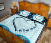 Turtle Heart Colorfull Style Quilt Bed Set - Love Quilt Bedding Set