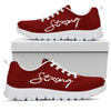 Child Care Strong Marron Black Sneakers, Runnin- Love Sneakers