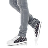 Cycling Pattern Black - Low Top Shoe - Love Low Top Shoes
