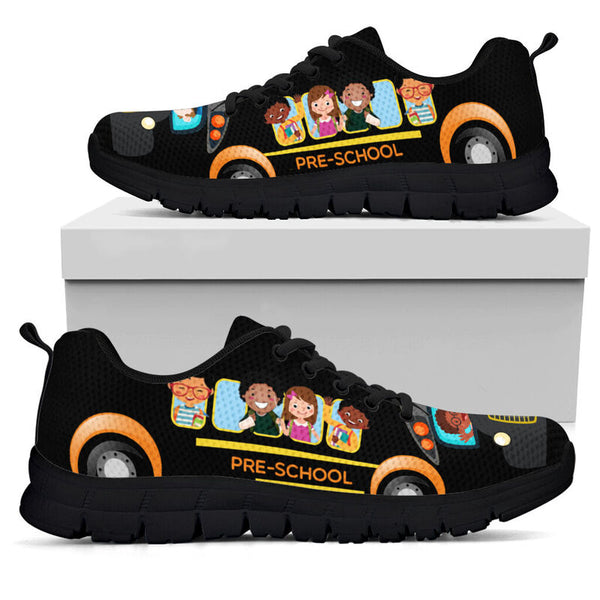 Pre-school Bus- Back Kd Sneakers, Runni- Love Sneakers