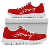 Librarian Strong Black Red Sneakers, Running Shoes, Shoes For Women, Shoes For Men, Custom S- Love Sneakers