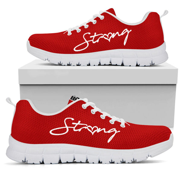 Librarian Strong Black Red Sneakers, Running Shoes, Shoes For Women, Shoes For Men, Custom S- Love Sneakers