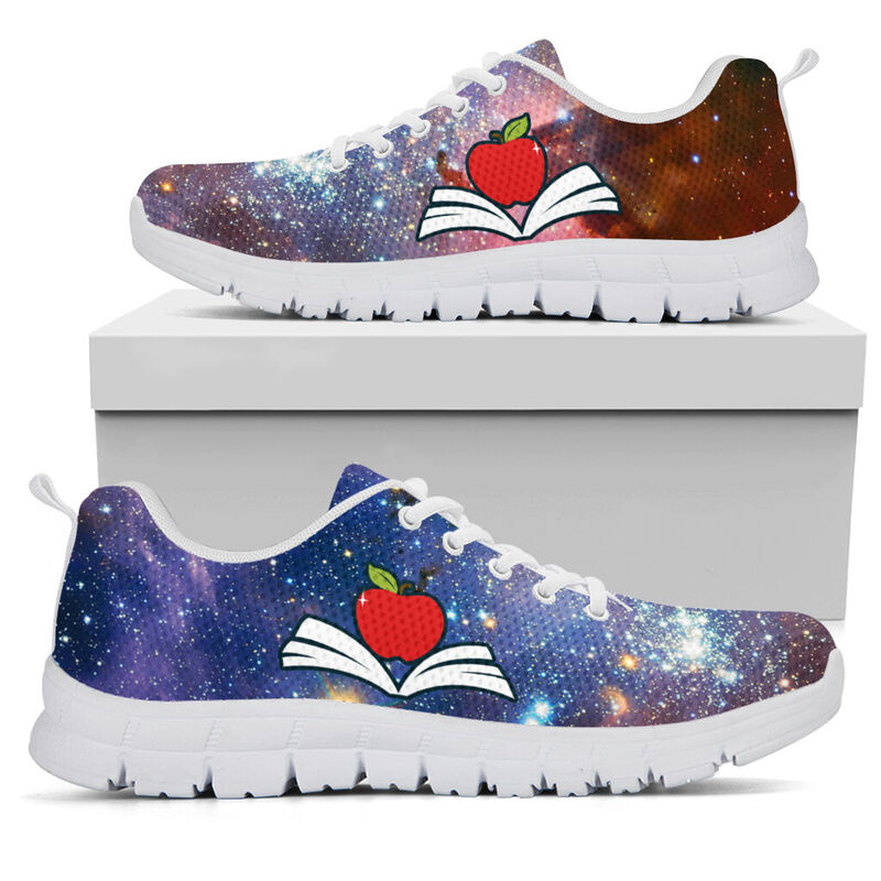 Teacher- Galaxy 3 Sneakers, Running Shoes, Shoes For Women, Shoes For Men, Custom Shoes, L- Love Sneakers