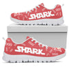 Grandma Shark Pink Sneakers, Running Shoes, Shoes For Women, Shoes For Men, Custom Shoes, L- Love Sneakers