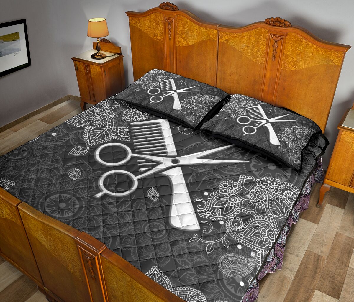 Hairstylist Mandala - Bed Set - Love Quilt Bedding Set