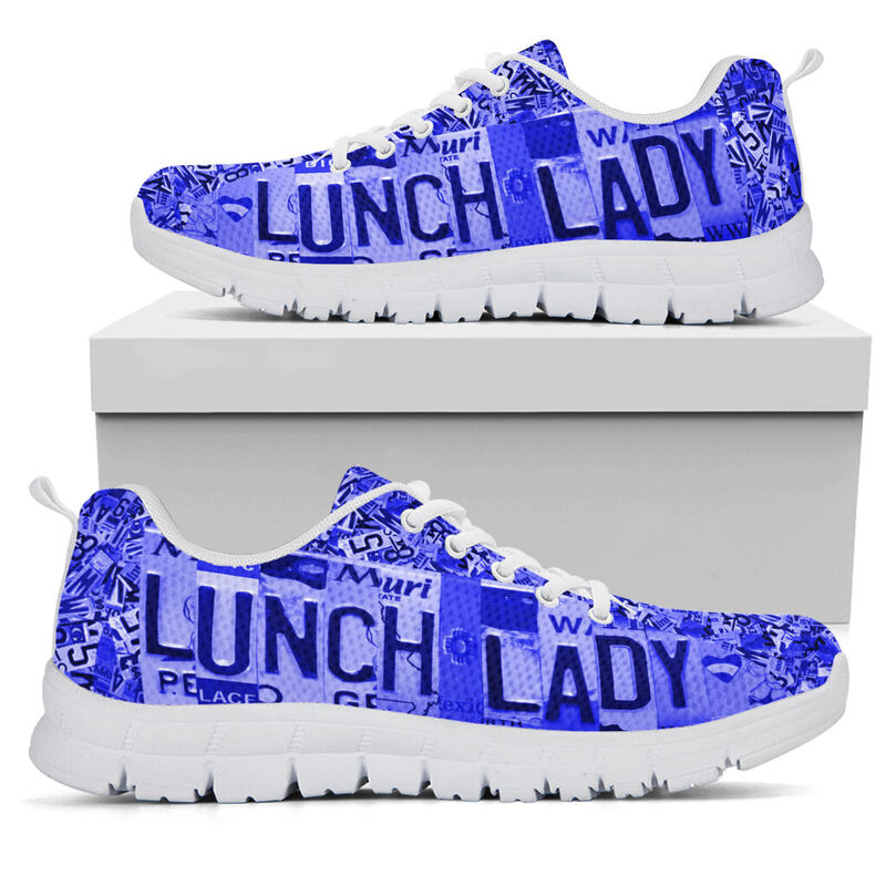 Lunch Lady License Plates Db Sneakers, Running Shoes, Shoes For Women, Shoes For Men, Custo- Love Sneakers