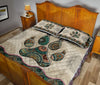 Cat - Vintage Mandala Sky Foot - Love Quilt Bedding Set