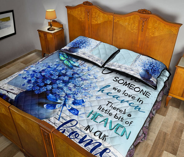 Quilt Bed Set - Dragonfly - When Someone We Love 65 - Love Quilt Bedding Set