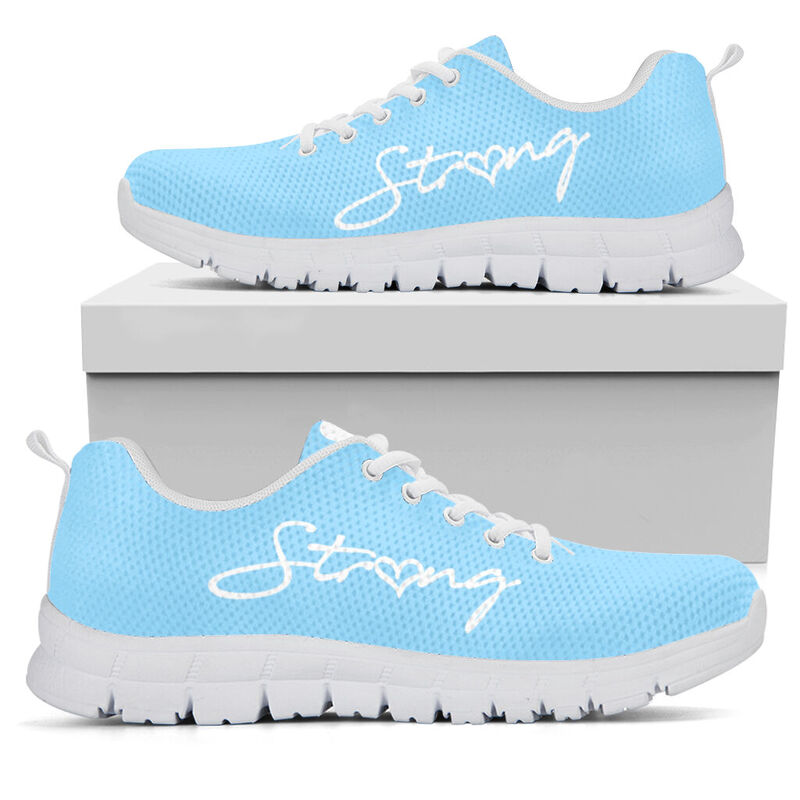 School Counselor Strong Columbia Blue Kd Sneakers, Runni- Love Sneakers