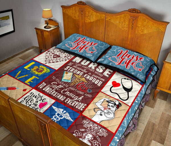 Nurse Life - - Love Quilt Bedding Set