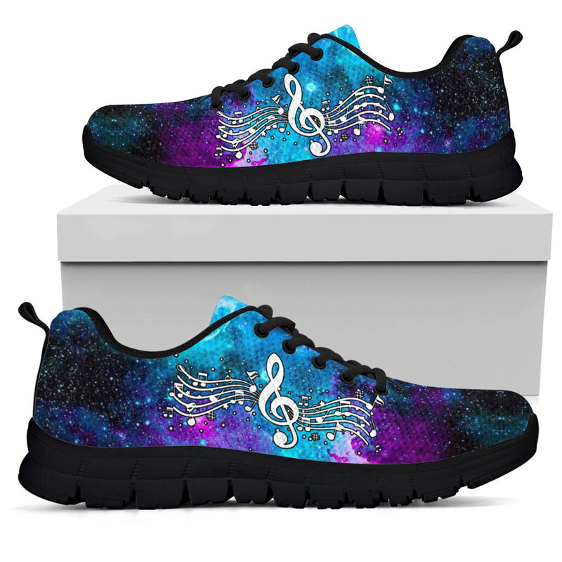 Music Teacher- Galaxy Kd Sneakers, Runni- Love Sneakers