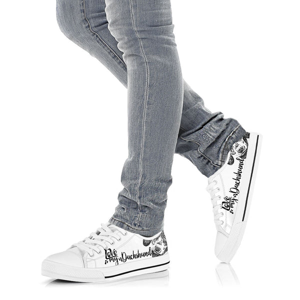 Love My Dachshund - Low Top Shoe - Love Love Top Shoes