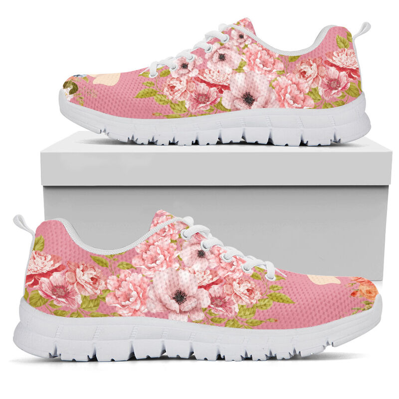Dt Labrador Flower Shoes Sneakers, Running - Love Sneakers