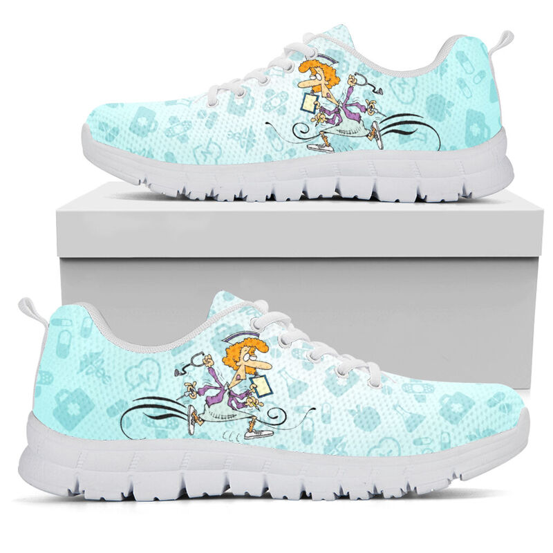 Nurse Super Sneakers, Running Shoes, Shoes For Women, Shoes For Men, Custom Shoes, L- Love Sneakers