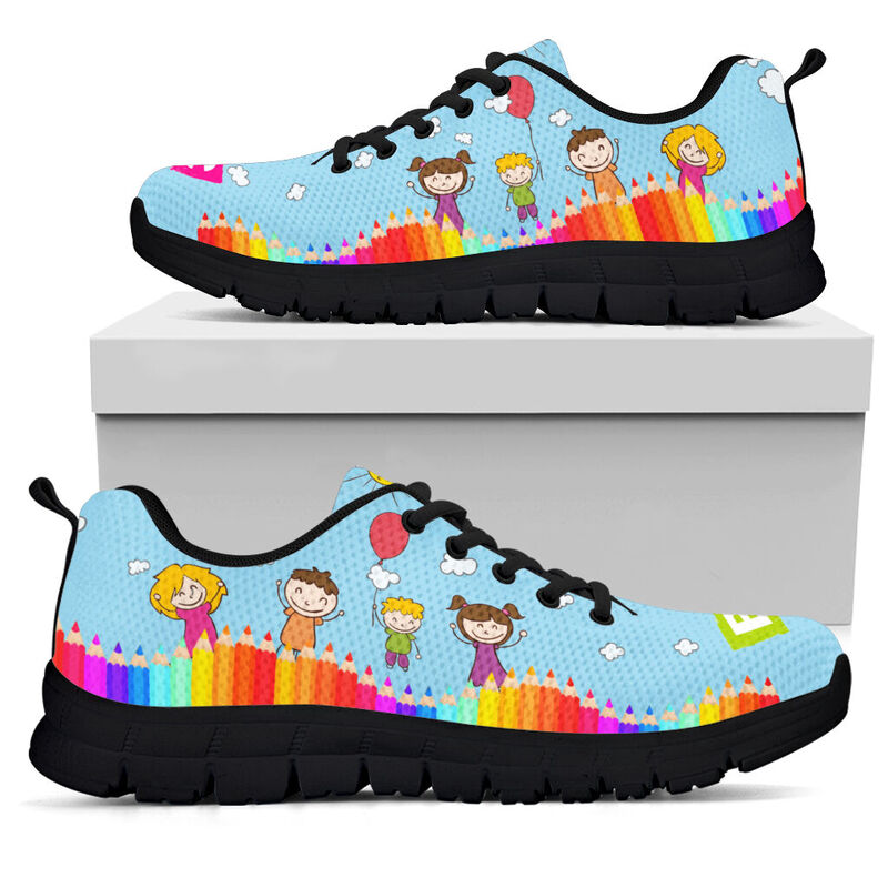 Retired Teacher Shoes Sneakers, Runni- Love Sneakers
