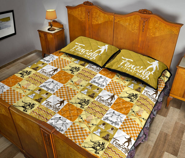 Fencing Life - Bed Set - Love Quilt Bedding Set
