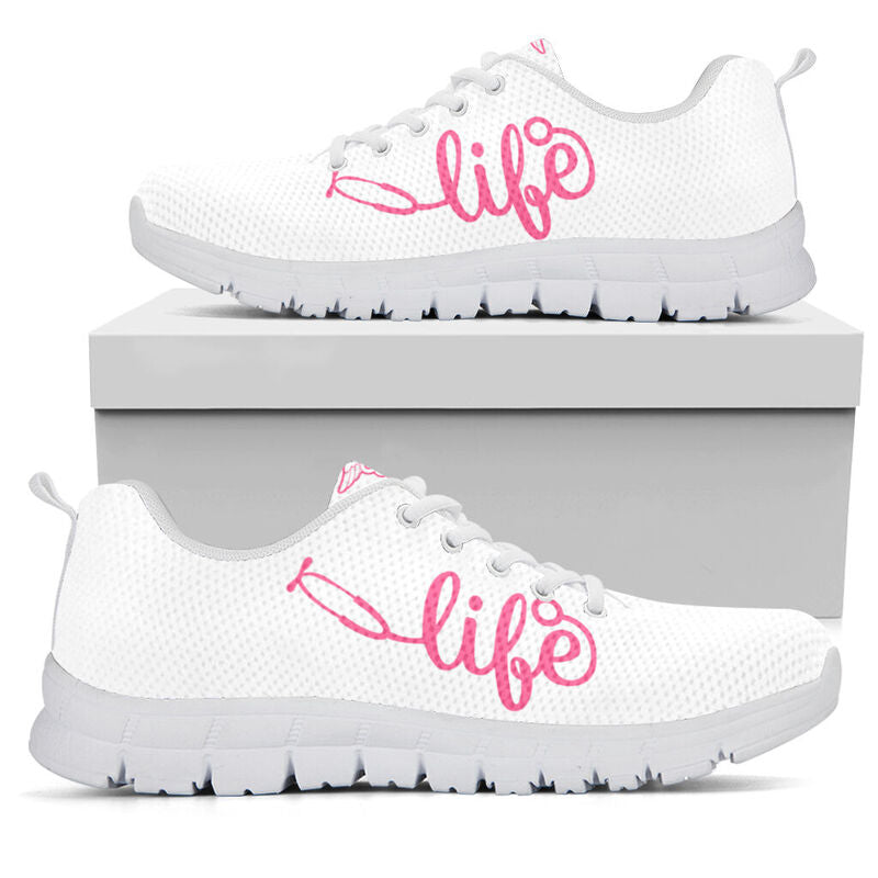 Nurse Life Shoes Sneakers, Running Shoes, Shoes For Women, Shoes For Men, Custom Shoes, L- Love Sneakers