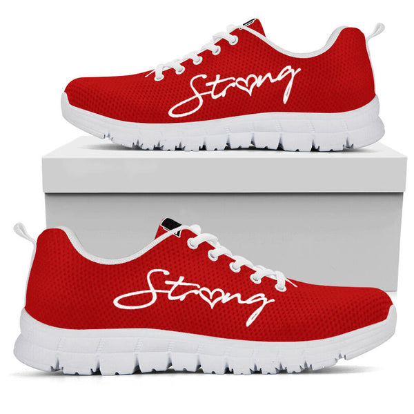 Librarian Strong Red Black Sneakers, Running Shoes, Shoes For Women, Shoes For Men, Custom S- Love Sneakers