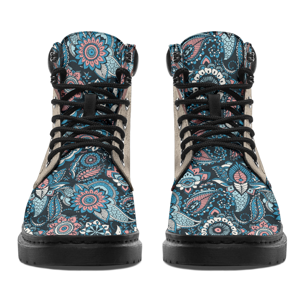 Horse- Boho Pattern Asboots - Love All Season Boots