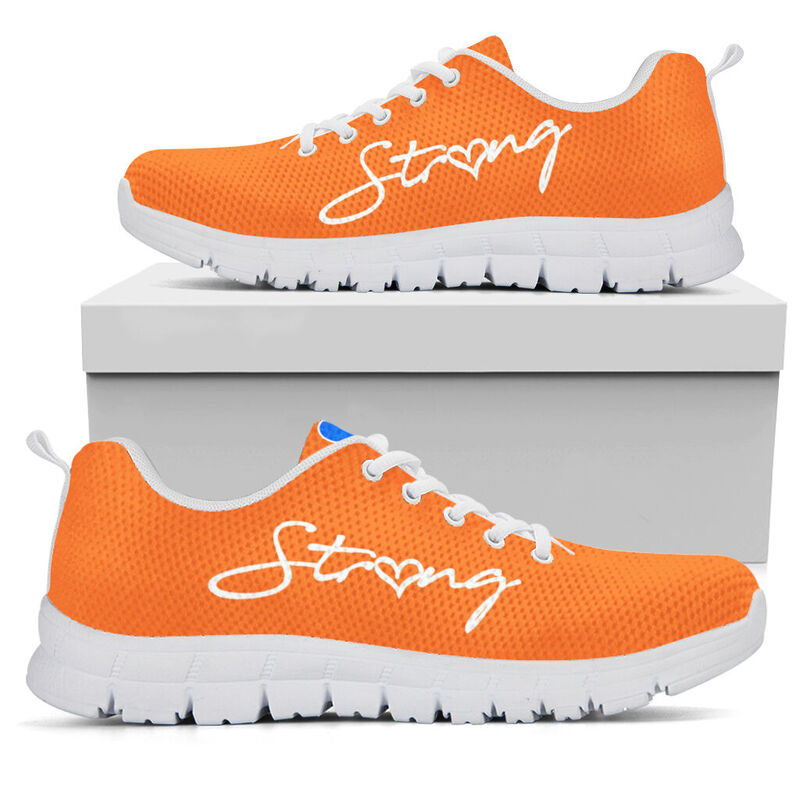 School Counselor Strong Blue Orange Kd Sneakers, Runni- Love Sneakers