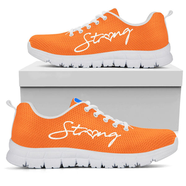 School Counselor Strong Blue Orange Kd Sneakers, Runni- Love Sneakers