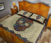 Quilt Bed Set - Skull - Mandala 63 - Love Quilt Bedding Set