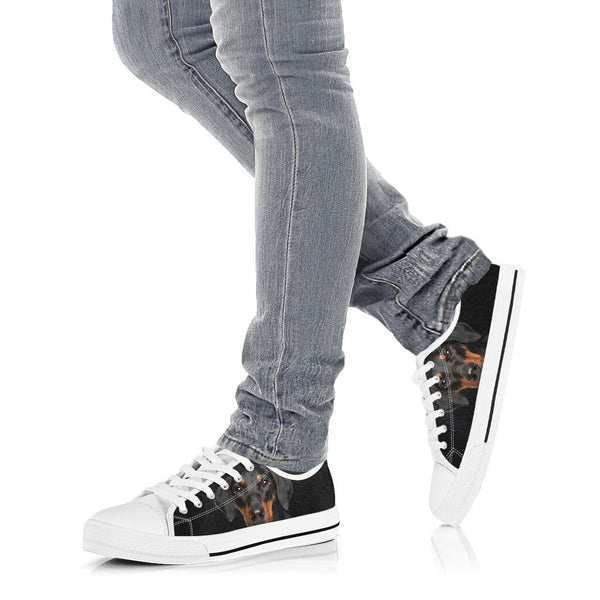 Dachshund Face - Low Top Shoe - Love Love Top Shoes