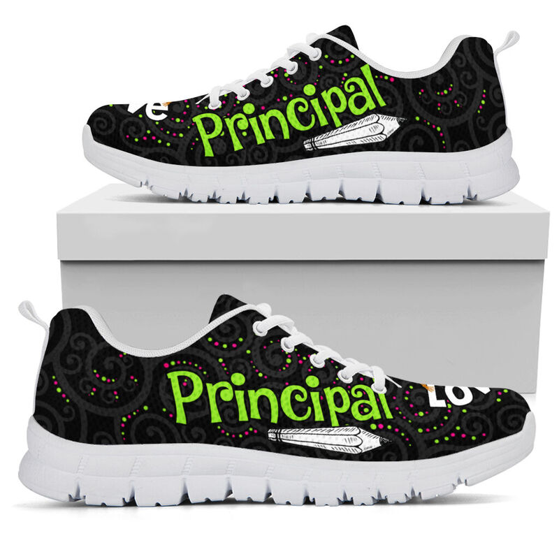 Principal Love Inspire Black Sneakers, Runni- Love Sneakers
