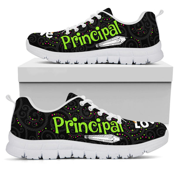 Principal Love Inspire Black Sneakers, Runni- Love Sneakers