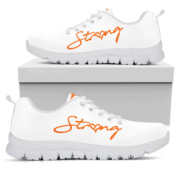 Nurse-strong Practitioner Orange White Sneakers, Running Shoes, Shoes For Women, Shoes For - Love Sneakers